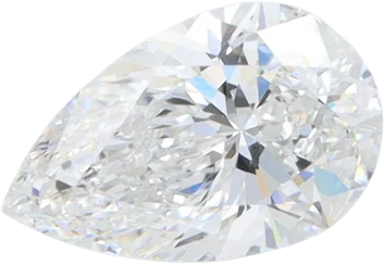 1.05 Carat D VVS2 Pear Lab Diamond