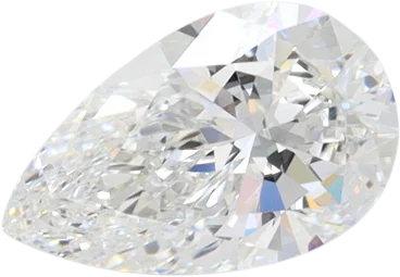 1.06 Carat E IF Pear Lab Diamond