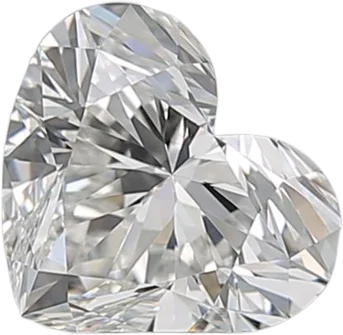 1.07 Carat G VVS2 Heart Natural Diamond