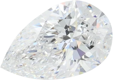 1.07 Carat D VVS2 Pear Lab Diamond