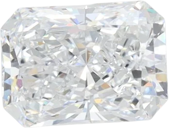 1.08 Carat D IF Radiant Lab Diamond