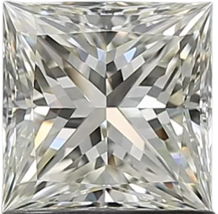 1.09 Carat K IF Princess Natural Diamond