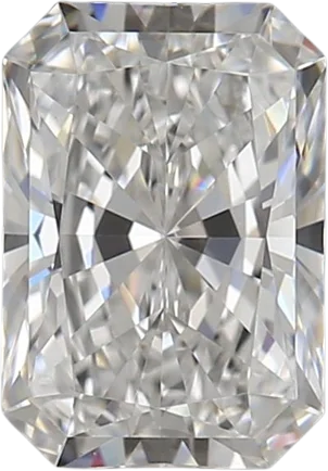 1.09 Carat D VVS2 Radiant Lab Diamond