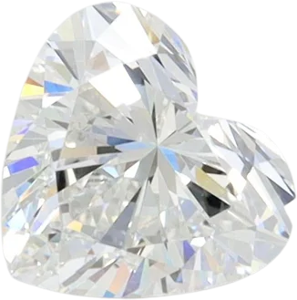 1.1 Carat E VVS2 Heart Lab Diamond