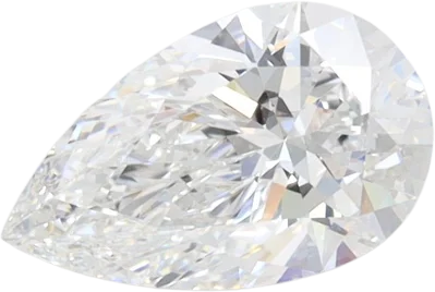 1.1 Carat E IF Pear Lab Diamond