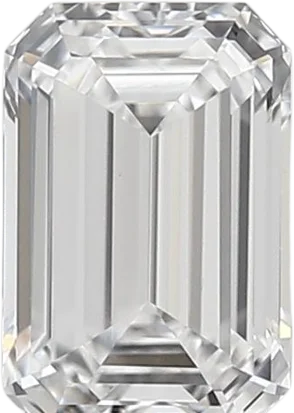 1.12 Carat D vvs2 Emerald Lab Diamond