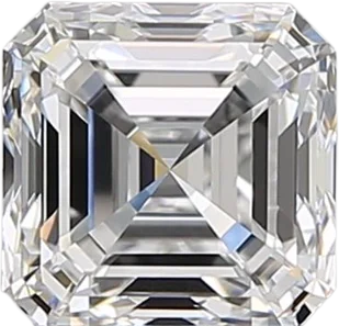 1.2 Carat E VVS1 Asscher Natural Diamond