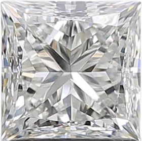 1.21 Carat H VS2 Princess Natural Diamond