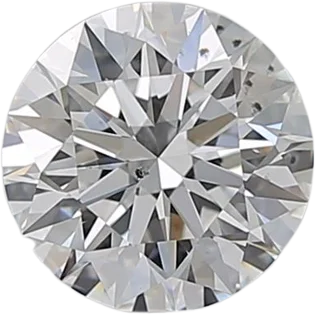 1.21 Carat D SI1 Round Natural Diamond