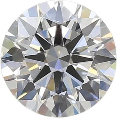 1.42 Carat F VVS2 Round Lab Diamond