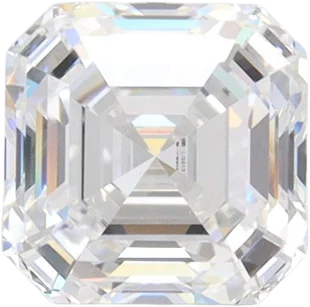 1.52 Carat D VVS2 Asscher Lab Diamond