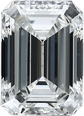 1.52 Carat F VS2 Emerald Lab Diamond