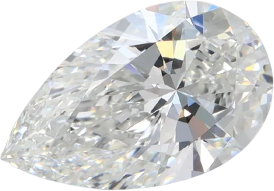 1.53 Carat E VVS2 Pear Lab Diamond