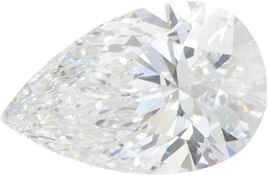 1.53 Carat E VVS2 Pear Lab Diamond