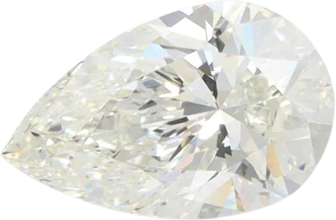 1.53 Carat H VVS2 Pear Lab Diamond