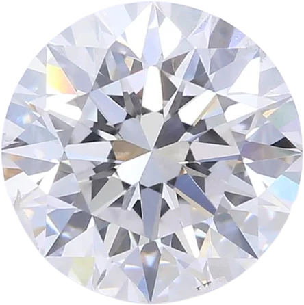 1.54 Carat F SI2 Round Lab Diamond