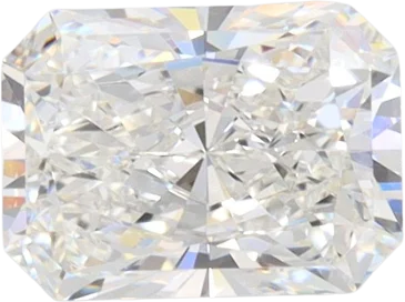 1.55 Carat F IF Radiant Lab Diamond