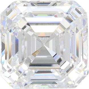 1.56 Carat D VVS2 Asscher Lab Diamond