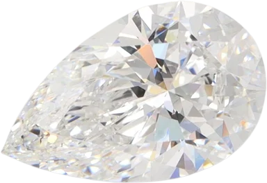 1.57 Carat E VVS2 Pear Lab Diamond