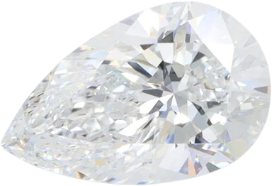 1.57 Carat E VVS2 Pear Lab Diamond