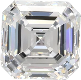 1.58 Carat D VVS2 Asscher Lab Diamond