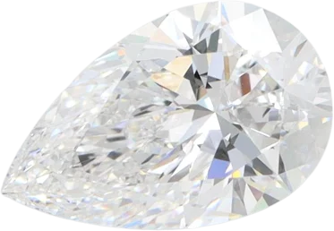 1.59 Carat E VVS2 Pear Lab Diamond