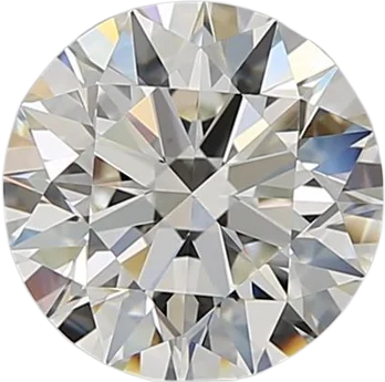 1.59 Carat I VVS2 Round Natural Diamond