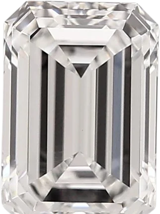 1.62 Carat D vvs2 Emerald Lab Diamond