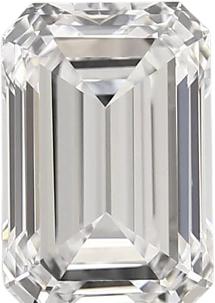 1.66 Carat D vvs2 Emerald Lab Diamond