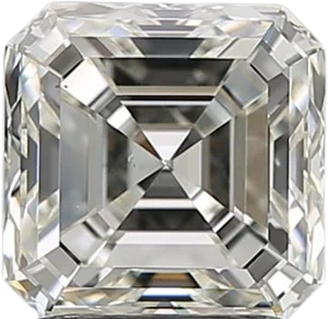 1.7 Carat J VS2 Asscher Natural Diamond