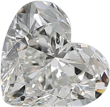 1.73 Carat H SI2 Heart Natural Diamond