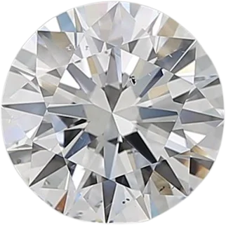 1.73 Carat D SI2 Round Natural Diamond