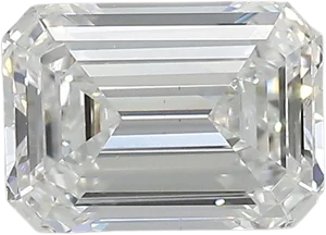 1.75 Carat E VS1 Emerald Lab Diamond