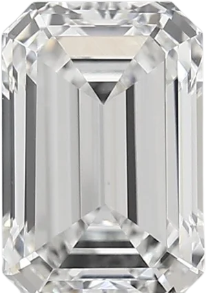 1.79 Carat E vvs2 Emerald Lab Diamond