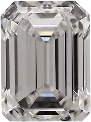 1.82 Carat D vs1 Emerald Lab Diamond