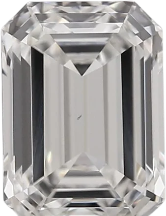 1.85 Carat F vs2 Emerald Lab Diamond