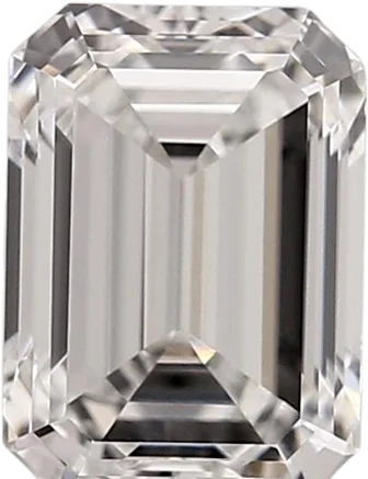 1.86 Carat E vvs2 Emerald Lab Diamond