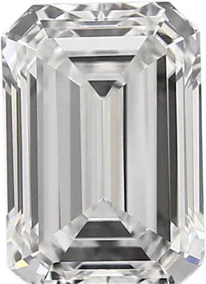 1.87 Carat E vvs2 Emerald Lab Diamond