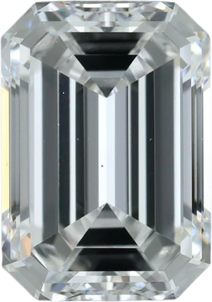 2.01 Carat D VS1 Emerald Lab Diamond