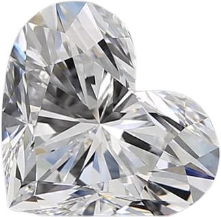 2.01 Carat D VS1 Heart Natural Diamond