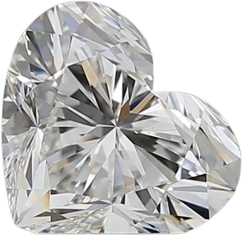 2.01 Carat F VS1 Heart Natural Diamond