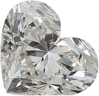 2.01 Carat I SI1 Heart Natural Diamond