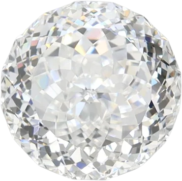 2.01 Carat D VVS1 Round Mixed Cut Lab Diamond