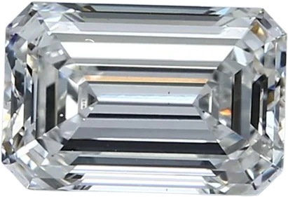 2.02 Carat D VS1 Emerald Lab Diamond