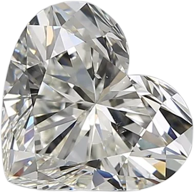 2.02 Carat J VS2 Heart Natural Diamond