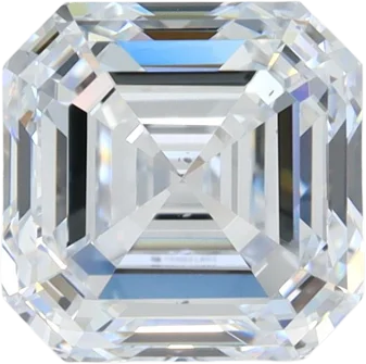 2.04 Carat F VS2 Asscher Lab Diamond