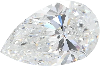 2.05 Carat E IF Pear Lab Diamond