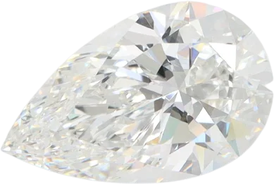 2.08 Carat F VVS2 Pear Lab Diamond