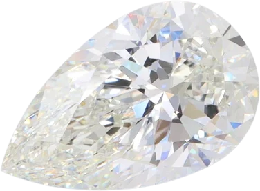 2.15 Carat G VVS2 Pear Lab Diamond