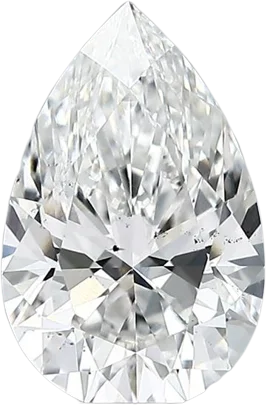 2.4 Carat F I1 Pear Lab Diamond